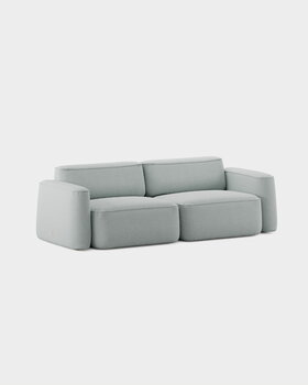 Massproductions Divano Patch 2,5 posti, Romo Linara 253 Swedish grey, immagine extra
