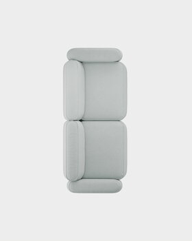 Massproductions Divano Patch 2,5 posti, Romo Linara 253 Swedish grey, immagine extra