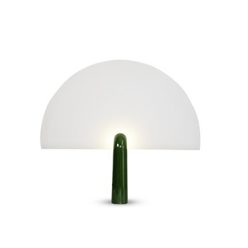 Klong Lampada da tavolo Pavo, verde