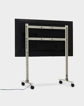 Pedestal Straight Rollin' TV stand, mushroom