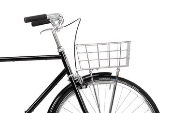 Pelago Bicycles Panier/porte-bagages avant Rasket, acier inoxydable poli