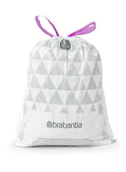 Brabantia PerfectFit bin liners 10-12 L, 20 pcs, C, white