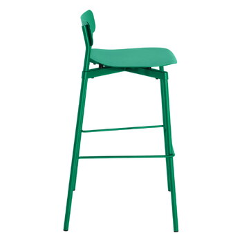 Petite Friture Fromme bar stool, 75 cm, mint green