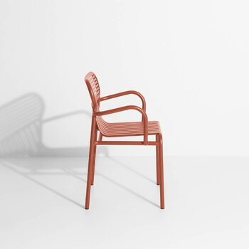 Petite Friture Week-end bridge chair, terracotta