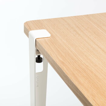 TIPTOE Table and desk leg 75 cm, 1 piece, cloudy white