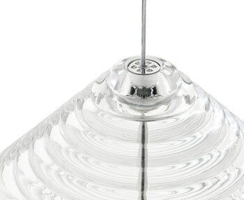 Tom Dixon Press Cone LED pendant, 2700K, clear, extra image