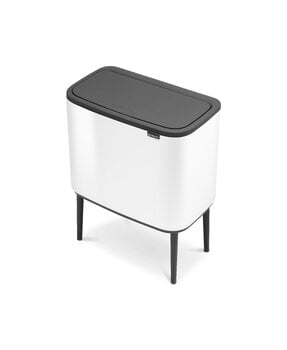 Brabantia Bo Touch Bin 11 + 23 l, vit