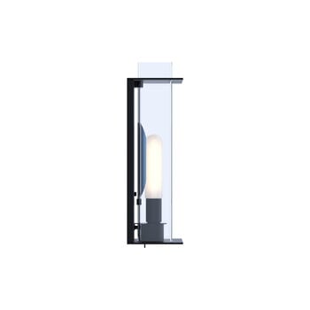 Sammode Quadratube W2 wall lamp, S, 300 mm, petrol