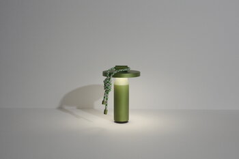 Petite Friture Quasar table lamp, olive green