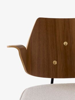 &Tradition RFH RD7 armchair, walnut and beech veneer - beige, extra image