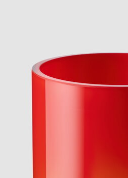 Fundamental Berlin Rise floor vase, racing red