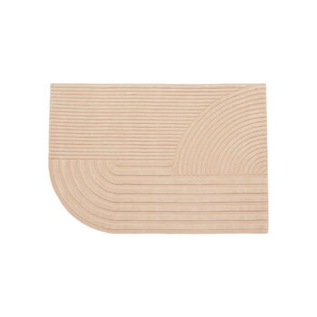 Muuto Relevo rug, 170 x 240 cm, light rose, extra image