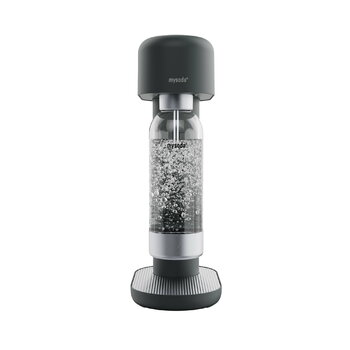 Mysoda Machine à eau gazeuse Ruby 2, noir - argent