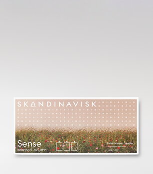 Skandinavisk SENSE doftljus, 3-pack