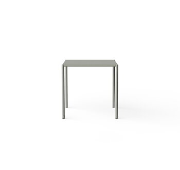 Nine Sine dining table, 75,5 x 75,5 cm, grey