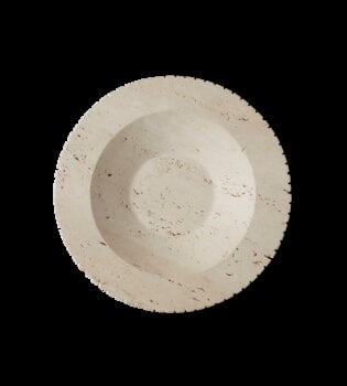Fredericia Locus bowl, 40 cm, travertine