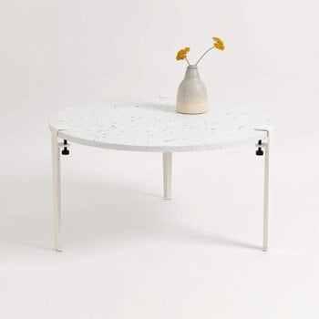 TIPTOE Table basse Venezia, blanc nuage