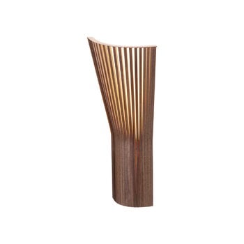 Secto Design Lampe d’angle Secto 4237, 45 cm, noyer