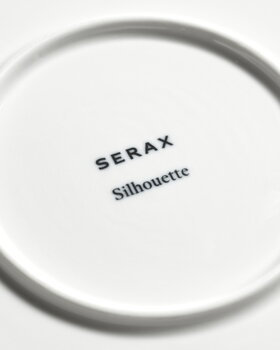 Serax Silhouette lautanen, M, 23,5 cm, valkoinen, tuotteen lisäkuva