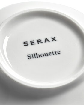 Serax Silhouette aluslautanen, 12,7 cm, valkoinen, tuotteen lisäkuva