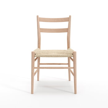 Sibast Sedia No 59, rovere oliato bianco - corda di carta naturale, immagine extra