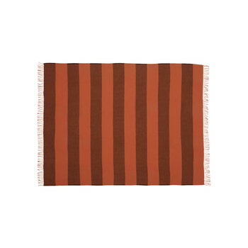 Silkeborg Uldspinderi The Sweater Polychrome filt, orange - brun
