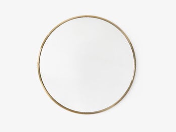 &Tradition Specchio Sillon SH6, 96 cm, ottone