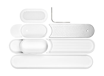 Brabantia SinkStyle organiser and drying tray, Mineral Infinite white