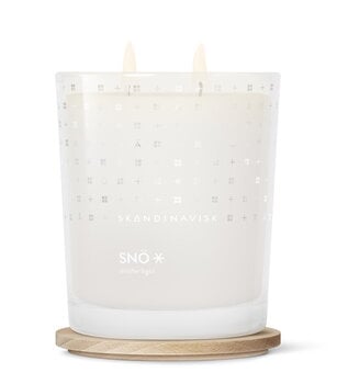 Skandinavisk Scented candle with lid, SNÖ, 2-wick, special edition, extra image