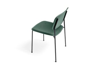 HAY Soft Edge 45 stol, svart - jägargrön