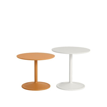 Muuto Soft side table, low, 41 cm, orange