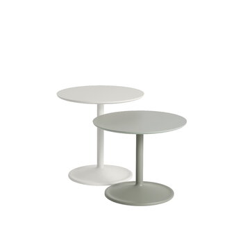 Muuto Soft sivupöytä, 48 cm, luonnonvalkoinen
