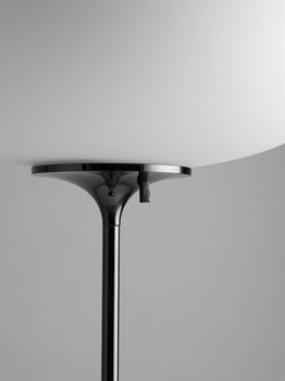 GUBI Stemlite golvlampa, 110 cm, dimbar, svart krom