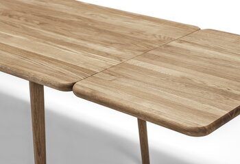 Stolab Miss Holly table, 175 x 82 cm + 2 x 50 cm extensions, oiled oak