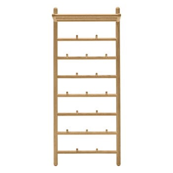 Stolab Miss Holly wall bar with shelf, oiled oak