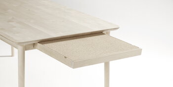 Stolab Prima Vista bord med tilläggsskiva, 50 cm, matt lackerad björk