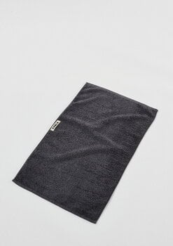 Tekla Hand towel, charcoal grey