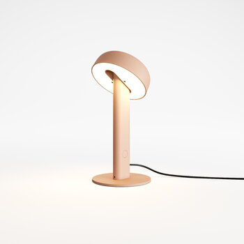 TIPTOE Nod table lamp, ash pink