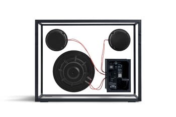 Transparent Transparent Speaker, black - red, extra image