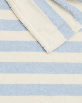 Tekla Beach towel, 100 x 180 cm, isle blue stripes