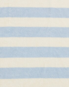 Tekla Beach towel, 100 x 180 cm, isle blue stripes