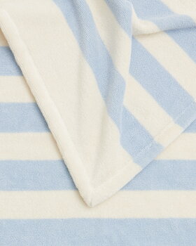 Tekla Beach towel, 100 x 180 cm, isle blue stripes, extra image