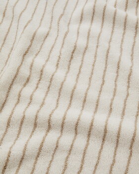 Tekla Bath sheet, sienna stripes