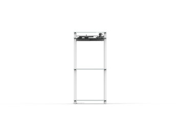 Transparent Turntable Stand, white, extra image