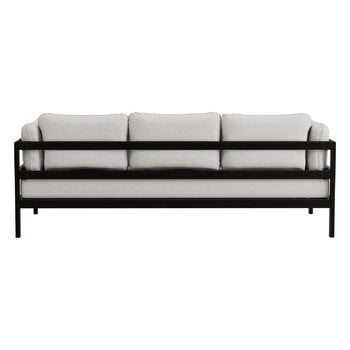 TIPTOE Easy 3-seater sofa, graphite black - heather grey