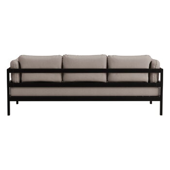 TIPTOE Easy 3-sits soffa, grafit svart - sand beige