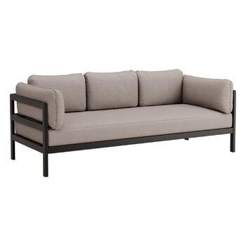 TIPTOE Easy 3-istuttava sohva, musta - beige
