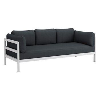 TIPTOE Easy 3-istuttava sohva, harmaa - tummanharmaa