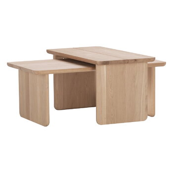 Tapio Anttila Collection Table basse Renki M, chêne laqué