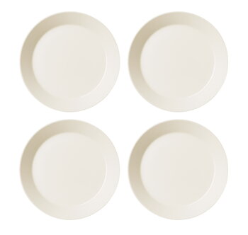 Iittala Assiette Teema 21 cm, blanc, 4 pièces